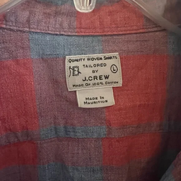 J. Crew Plaid button down - Picture 3 of 3